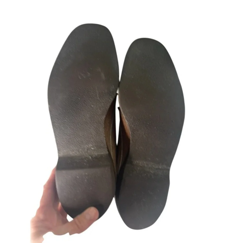 Allen Edmonds Ostendo Combo Chukka Ankle Shoes Men's 10 2A Tan Brown Leather‎
